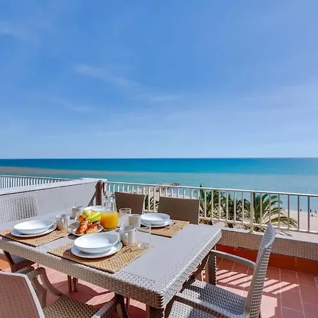 Sea Front 180º View With Ac And Wifi Quarteira