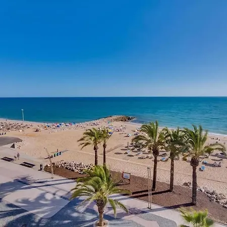 Lejlighed Sea Front 180º View With Ac And Wifi Quarteira